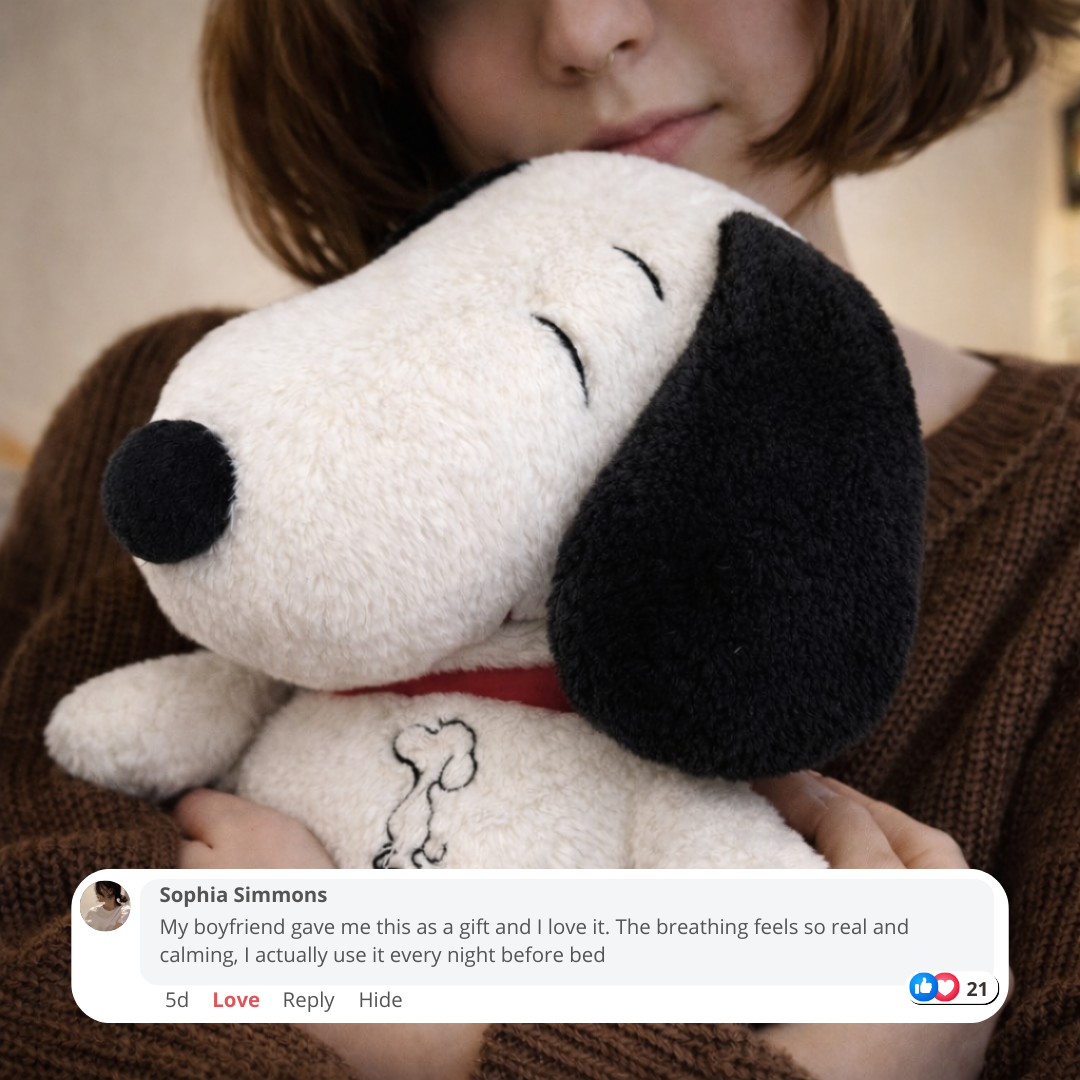 Breathing Snoop Plush for Anxiety