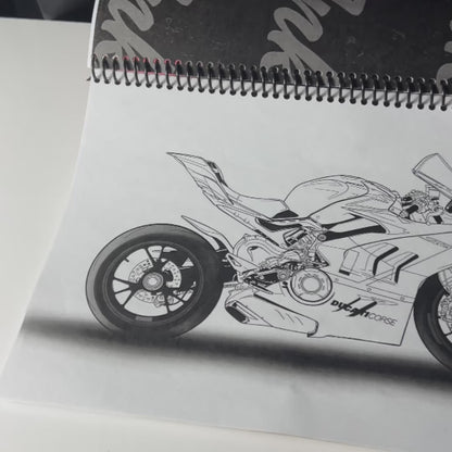 SportBikes Coloring Book