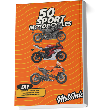 SportBikes Coloring Book